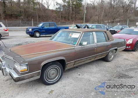 1990 Cadillac Brougham z USA, uszkodzony, nr VIN 1G6DW547XLR717416